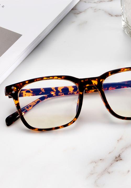 Sophie Moda - Anti blue light glasses - tortoise