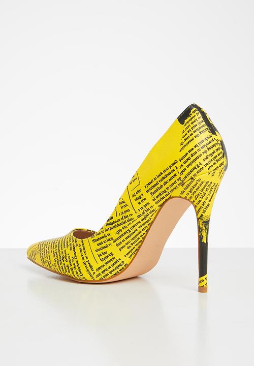 Miss Black - Press court - yellow