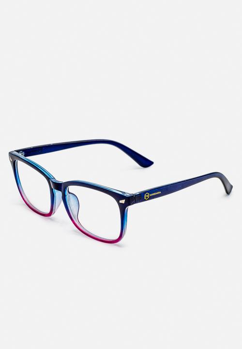Sophie Moda - Anti blue light glasses - gradient pink