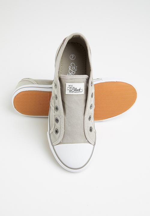 Miss Black - Jean sneaker - grey