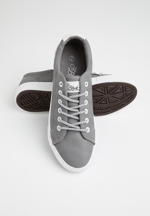 Miss Black - Baker 11 sneaker - grey