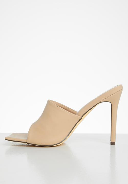 Miss Black - Tula mule heel - neutral 