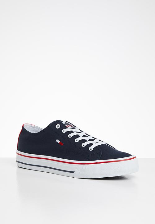 Tommy Hilfiger - Long lace up vulc - navy