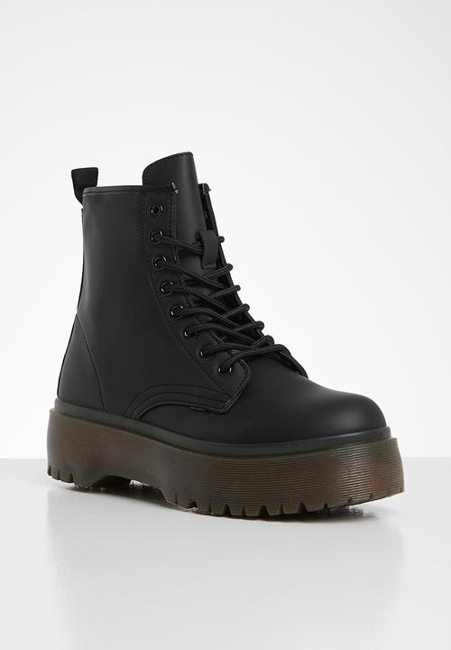 Superbalist - Gia lace-up boot - black