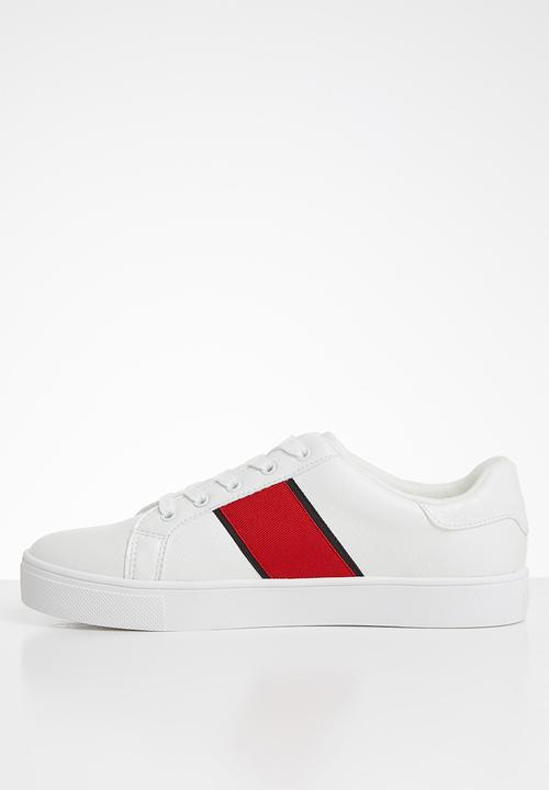 ALDO - Bralille sneaker - white & red 