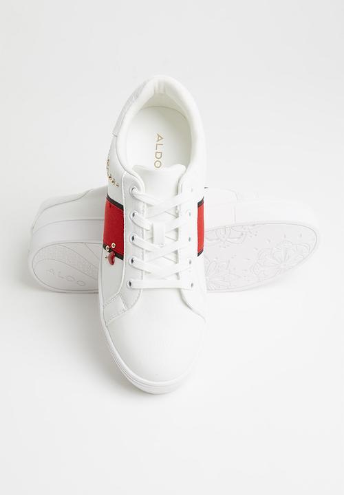 ALDO - Bralille sneaker - white & red 