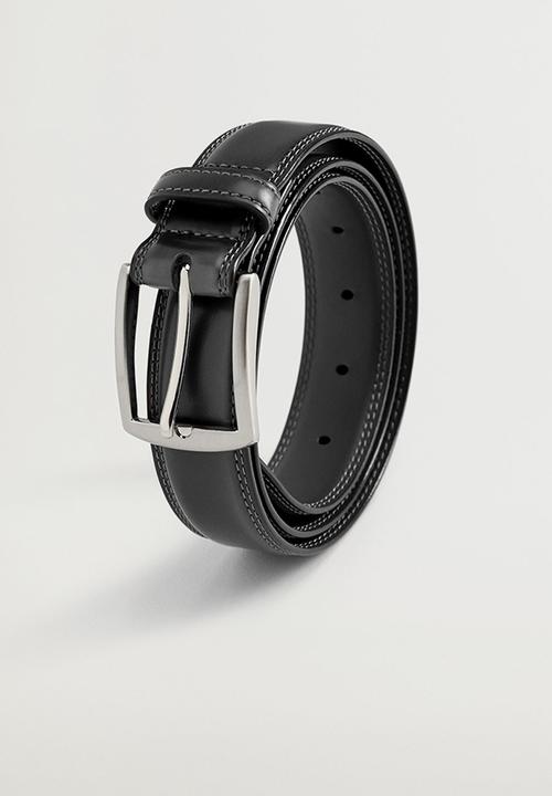 MANGO - Belt basico - black