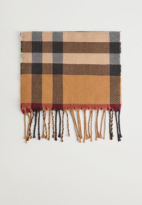 MANGO - Scarf terry - light beige