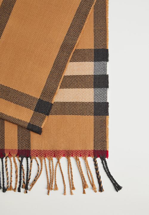 MANGO - Scarf terry - light beige