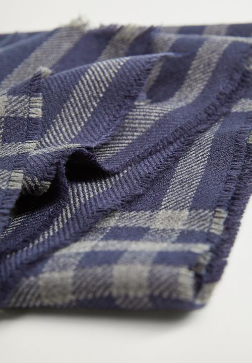 MANGO - Scarf bus - navy