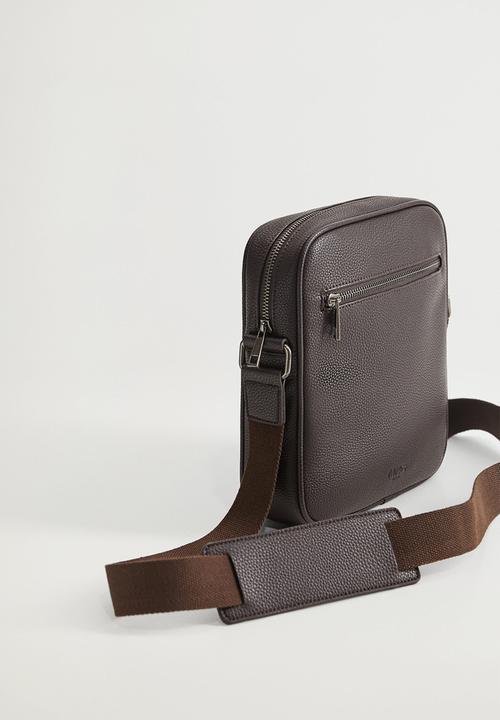 MANGO - Handbag allday - brown