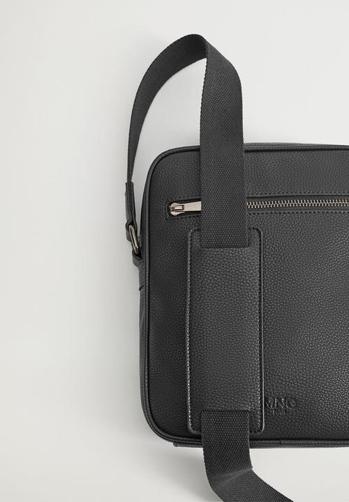 MANGO - Handbag allday - black