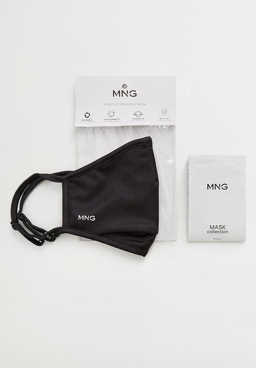 MANGO - Face mask msk20was - black