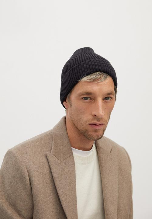 MANGO - Hat large - medium blue