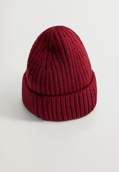 MANGO - Hat short - red