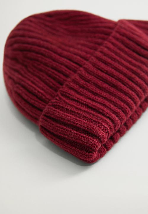 MANGO - Hat short - red