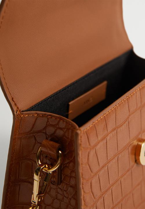 MANGO - Bag dima - medium brown