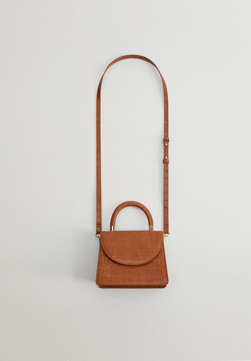 MANGO - Bag dima - medium brown
