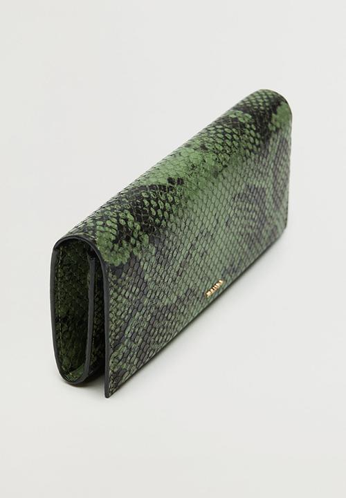 MANGO - Enmanuel purse - green