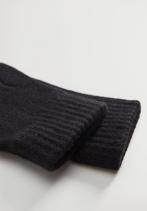 MANGO - Gloves touch - black