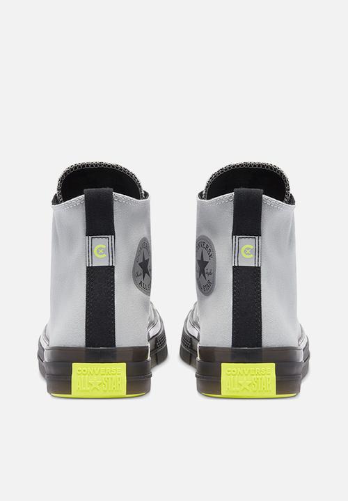 Converse - Chuck taylor all star cx color flash hi - ash stone/black/lemon venom - hi vis