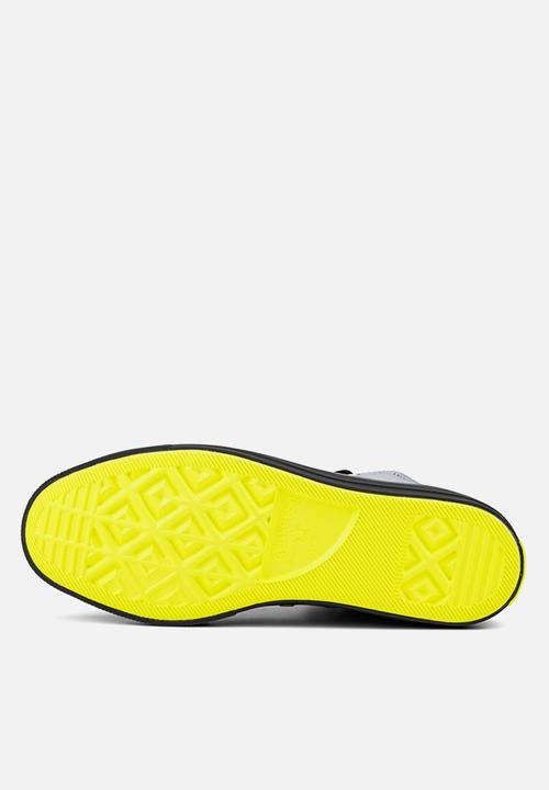 Converse - Chuck taylor all star cx color flash hi - ash stone/black/lemon venom - hi vis