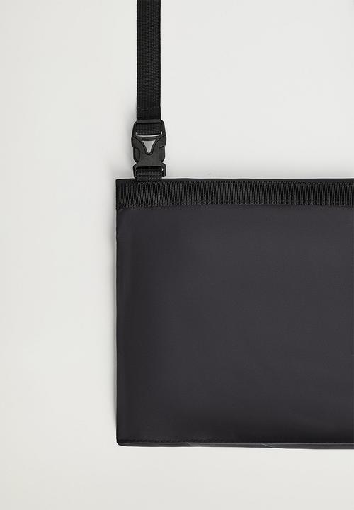 MANGO - Handbag sonar - black