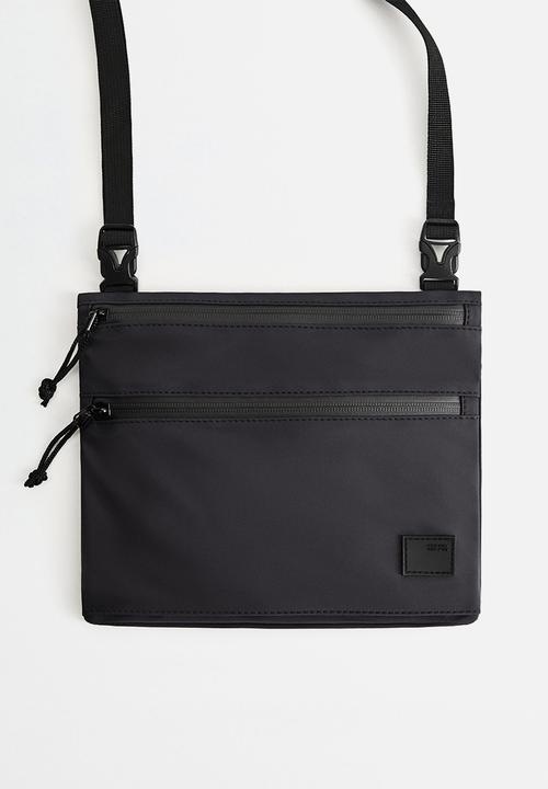 MANGO - Handbag sonar - black