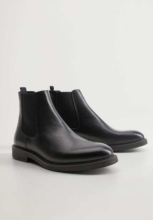 MANGO - Ankle boots chelbee - black