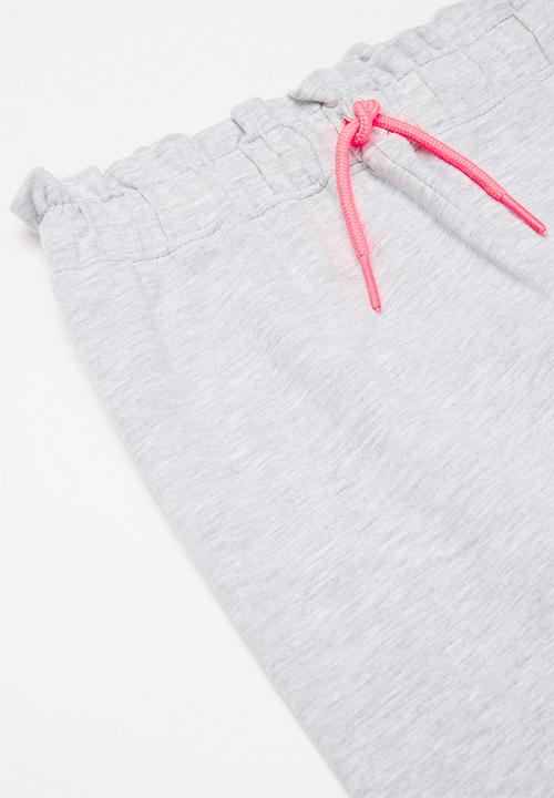 Converse - Converse paper bag tapered pant - grey 