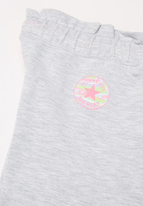 Converse - Converse paper bag tapered pant - grey 