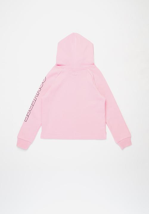 Converse - Converse classic length hoodie - pink