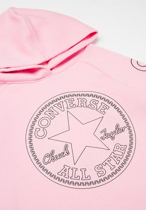 Converse - Converse classic length hoodie - pink