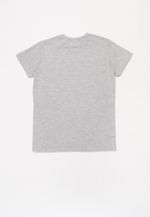Billabong  - United stacked short sleeve tee - grey