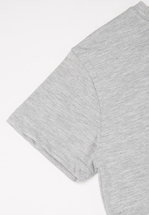 Billabong  - United stacked short sleeve tee - grey