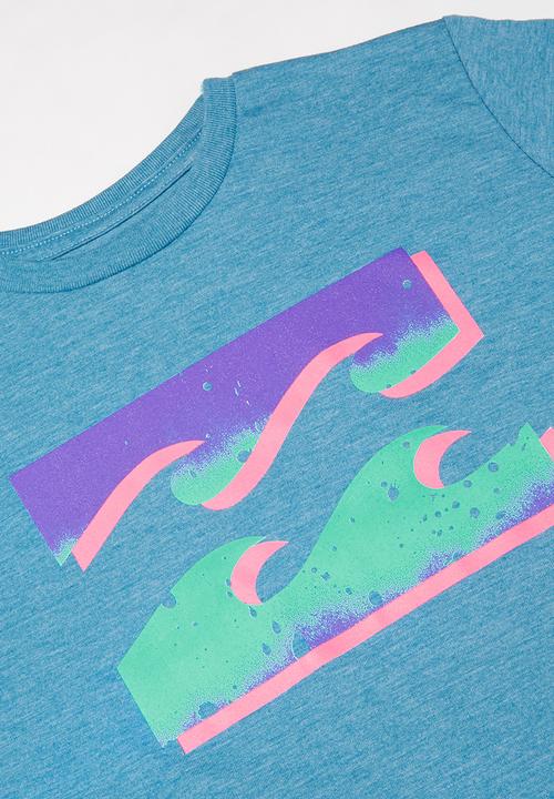 Billabong  - Warchild short sleeve tee - blue