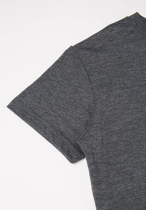 Billabong  - United stacked short sleeve tee - grey 