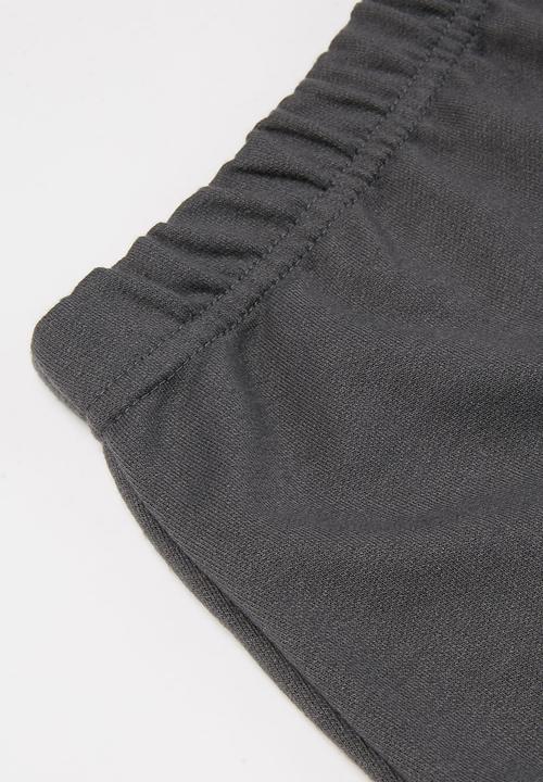 Quimby - Boys golfer & shorts set - light blue & grey 