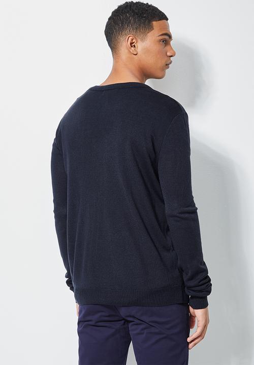 Superbalist - Lightweight buttonthrough cardi - navy