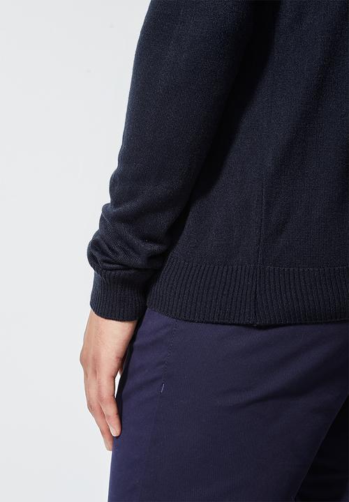 Superbalist - Lightweight buttonthrough cardi - navy