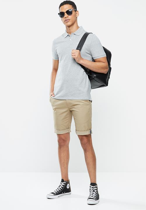 Aca Joe - Aca joe small logo golfer - grey