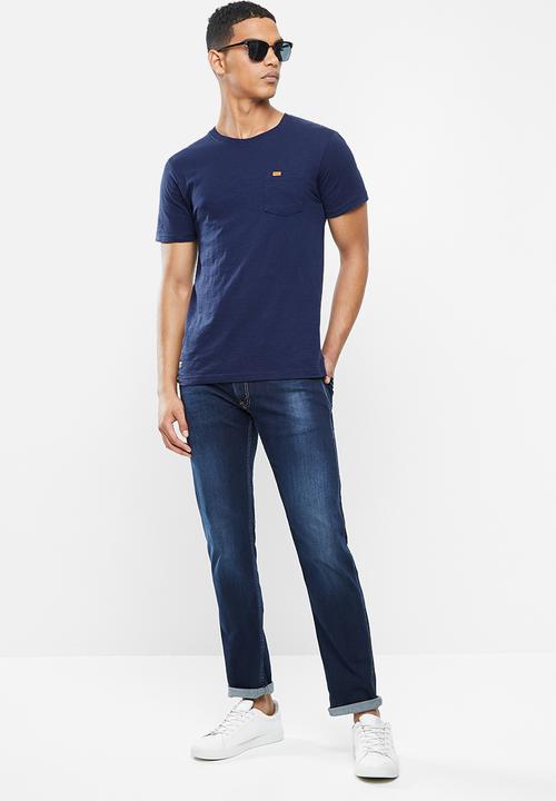 Aca Joe - Aca joe pocket t-shirt - navy