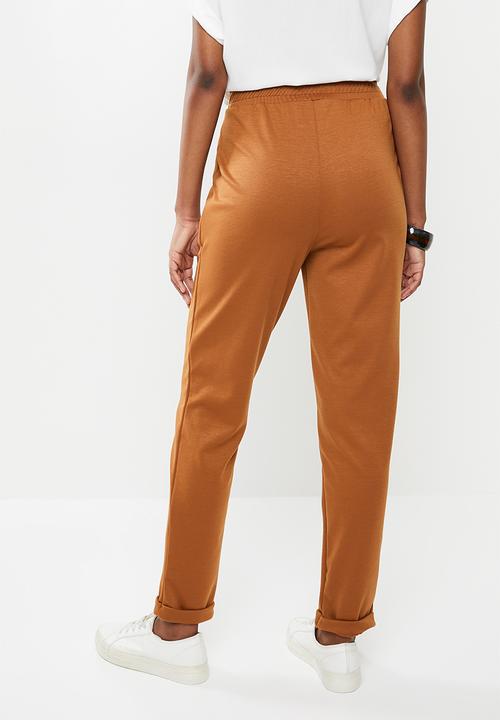 edit - Ponti jogger - tobacco