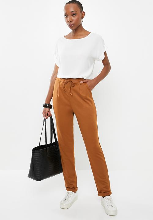 edit - Ponti jogger - tobacco