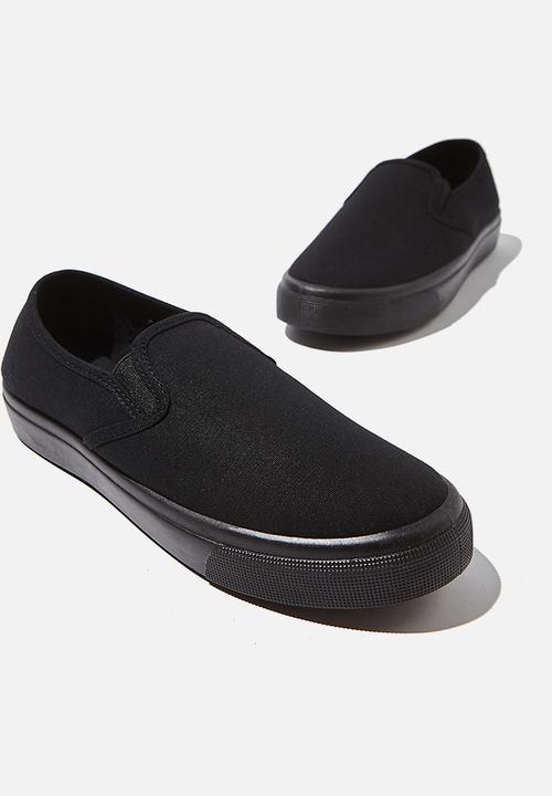 Cotton On - Harper slip on - black/black