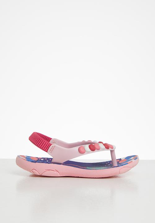 Klin - Aqua print sandal - light pink