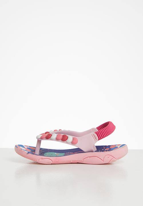 Klin - Aqua print sandal - light pink