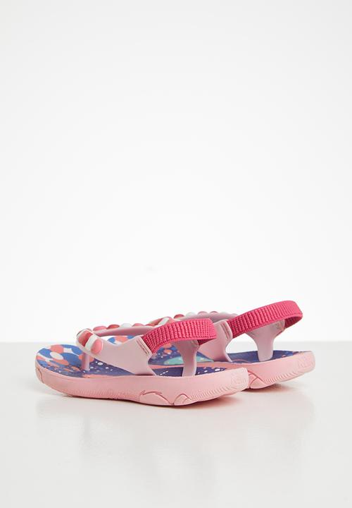 Klin - Aqua print sandal - light pink