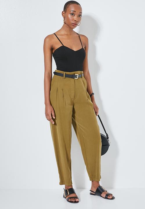 Superbalist - Ponti corset cami - black