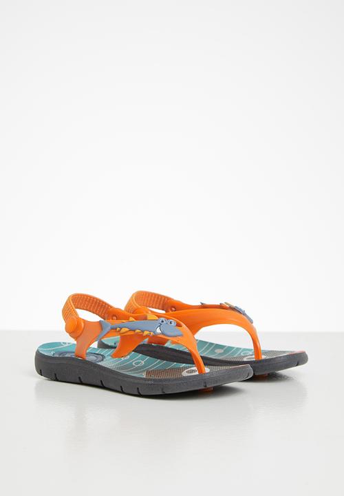 Klin - Aqua print sandal - orange